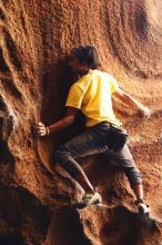 Bouldering in Hueco Tanks on 08/31/2019 with Blue Lizard Climbing and Yoga

Filename: SRM_20190831_1753080.jpg
Aperture: f/2.8
Shutter Speed: 1/160
Body: Canon EOS-1D Mark II
Lens: Canon EF 50mm f/1.8 II