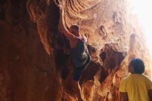 Bouldering in Hueco Tanks on 08/31/2019 with Blue Lizard Climbing and Yoga

Filename: SRM_20190831_1755080.jpg
Aperture: f/2.8
Shutter Speed: 1/200
Body: Canon EOS-1D Mark II
Lens: Canon EF 50mm f/1.8 II