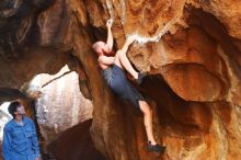 Bouldering in Hueco Tanks on 08/31/2019 with Blue Lizard Climbing and Yoga

Filename: SRM_20190831_1758330.jpg
Aperture: f/2.8
Shutter Speed: 1/200
Body: Canon EOS-1D Mark II
Lens: Canon EF 50mm f/1.8 II