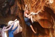 Bouldering in Hueco Tanks on 08/31/2019 with Blue Lizard Climbing and Yoga

Filename: SRM_20190831_1758370.jpg
Aperture: f/2.8
Shutter Speed: 1/200
Body: Canon EOS-1D Mark II
Lens: Canon EF 50mm f/1.8 II