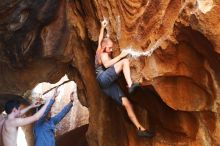 Bouldering in Hueco Tanks on 08/31/2019 with Blue Lizard Climbing and Yoga

Filename: SRM_20190831_1758371.jpg
Aperture: f/2.8
Shutter Speed: 1/200
Body: Canon EOS-1D Mark II
Lens: Canon EF 50mm f/1.8 II