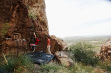 Bouldering in Hueco Tanks on 10/28/2019 with Blue Lizard Climbing and Yoga

Filename: SRM_20191028_0930570.jpg
Aperture: f/5.6
Shutter Speed: 1/250
Body: Canon EOS-1D Mark II
Lens: Canon EF 16-35mm f/2.8 L