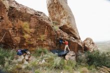 Bouldering in Hueco Tanks on 10/28/2019 with Blue Lizard Climbing and Yoga

Filename: SRM_20191028_0932510.jpg
Aperture: f/5.6
Shutter Speed: 1/200
Body: Canon EOS-1D Mark II
Lens: Canon EF 16-35mm f/2.8 L