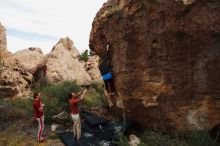 Bouldering in Hueco Tanks on 10/28/2019 with Blue Lizard Climbing and Yoga

Filename: SRM_20191028_0942320.jpg
Aperture: f/5.6
Shutter Speed: 1/320
Body: Canon EOS-1D Mark II
Lens: Canon EF 16-35mm f/2.8 L