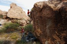 Bouldering in Hueco Tanks on 10/28/2019 with Blue Lizard Climbing and Yoga

Filename: SRM_20191028_0947450.jpg
Aperture: f/5.6
Shutter Speed: 1/320
Body: Canon EOS-1D Mark II
Lens: Canon EF 16-35mm f/2.8 L