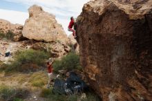 Bouldering in Hueco Tanks on 10/28/2019 with Blue Lizard Climbing and Yoga

Filename: SRM_20191028_0950420.jpg
Aperture: f/5.6
Shutter Speed: 1/320
Body: Canon EOS-1D Mark II
Lens: Canon EF 16-35mm f/2.8 L