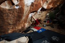 Bouldering in Hueco Tanks on 10/28/2019 with Blue Lizard Climbing and Yoga

Filename: SRM_20191028_1040370.jpg
Aperture: f/7.1
Shutter Speed: 1/250
Body: Canon EOS-1D Mark II
Lens: Canon EF 16-35mm f/2.8 L