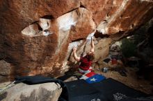 Bouldering in Hueco Tanks on 10/28/2019 with Blue Lizard Climbing and Yoga

Filename: SRM_20191028_1042180.jpg
Aperture: f/7.1
Shutter Speed: 1/250
Body: Canon EOS-1D Mark II
Lens: Canon EF 16-35mm f/2.8 L