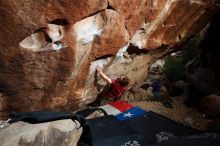 Bouldering in Hueco Tanks on 10/28/2019 with Blue Lizard Climbing and Yoga

Filename: SRM_20191028_1045410.jpg
Aperture: f/7.1
Shutter Speed: 1/250
Body: Canon EOS-1D Mark II
Lens: Canon EF 16-35mm f/2.8 L