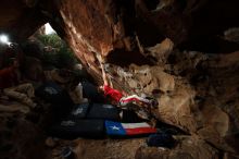 Bouldering in Hueco Tanks on 10/28/2019 with Blue Lizard Climbing and Yoga

Filename: SRM_20191028_1047560.jpg
Aperture: f/7.1
Shutter Speed: 1/250
Body: Canon EOS-1D Mark II
Lens: Canon EF 16-35mm f/2.8 L