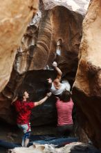 Bouldering in Hueco Tanks on 10/28/2019 with Blue Lizard Climbing and Yoga

Filename: SRM_20191028_1321480.jpg
Aperture: f/3.2
Shutter Speed: 1/250
Body: Canon EOS-1D Mark II
Lens: Canon EF 50mm f/1.8 II