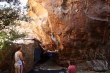 Bouldering in Hueco Tanks on 10/28/2019 with Blue Lizard Climbing and Yoga

Filename: SRM_20191028_1452150.jpg
Aperture: f/4.5
Shutter Speed: 1/250
Body: Canon EOS-1D Mark II
Lens: Canon EF 16-35mm f/2.8 L