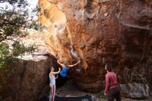 Bouldering in Hueco Tanks on 10/28/2019 with Blue Lizard Climbing and Yoga

Filename: SRM_20191028_1500500.jpg
Aperture: f/4.5
Shutter Speed: 1/250
Body: Canon EOS-1D Mark II
Lens: Canon EF 16-35mm f/2.8 L