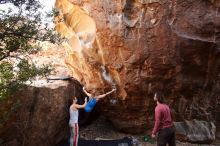 Bouldering in Hueco Tanks on 10/28/2019 with Blue Lizard Climbing and Yoga

Filename: SRM_20191028_1500501.jpg
Aperture: f/4.5
Shutter Speed: 1/250
Body: Canon EOS-1D Mark II
Lens: Canon EF 16-35mm f/2.8 L