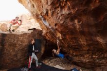 Bouldering in Hueco Tanks on 10/28/2019 with Blue Lizard Climbing and Yoga

Filename: SRM_20191028_1514380.jpg
Aperture: f/4.5
Shutter Speed: 1/250
Body: Canon EOS-1D Mark II
Lens: Canon EF 16-35mm f/2.8 L