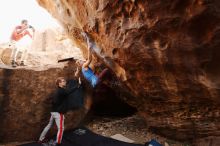 Bouldering in Hueco Tanks on 10/28/2019 with Blue Lizard Climbing and Yoga

Filename: SRM_20191028_1515010.jpg
Aperture: f/4.5
Shutter Speed: 1/250
Body: Canon EOS-1D Mark II
Lens: Canon EF 16-35mm f/2.8 L
