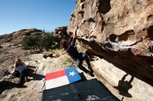Bouldering in Hueco Tanks on 10/26/2019 with Blue Lizard Climbing and Yoga

Filename: SRM_20191026_1026070.jpg
Aperture: f/5.6
Shutter Speed: 1/800
Body: Canon EOS-1D Mark II
Lens: Canon EF 16-35mm f/2.8 L