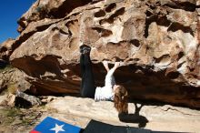 Bouldering in Hueco Tanks on 10/26/2019 with Blue Lizard Climbing and Yoga

Filename: SRM_20191026_1028030.jpg
Aperture: f/5.6
Shutter Speed: 1/1000
Body: Canon EOS-1D Mark II
Lens: Canon EF 16-35mm f/2.8 L