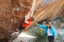 Bouldering in Hueco Tanks on 10/26/2019 with Blue Lizard Climbing and Yoga

Filename: SRM_20191026_1054560.jpg
Aperture: f/4.0
Shutter Speed: 1/250
Body: Canon EOS-1D Mark II
Lens: Canon EF 50mm f/1.8 II