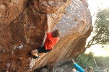 Bouldering in Hueco Tanks on 10/26/2019 with Blue Lizard Climbing and Yoga

Filename: SRM_20191026_1055150.jpg
Aperture: f/4.0
Shutter Speed: 1/320
Body: Canon EOS-1D Mark II
Lens: Canon EF 50mm f/1.8 II