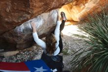 Bouldering in Hueco Tanks on 10/26/2019 with Blue Lizard Climbing and Yoga

Filename: SRM_20191026_1102390.jpg
Aperture: f/4.0
Shutter Speed: 1/500
Body: Canon EOS-1D Mark II
Lens: Canon EF 50mm f/1.8 II