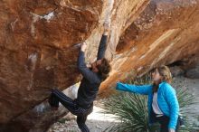 Bouldering in Hueco Tanks on 10/26/2019 with Blue Lizard Climbing and Yoga

Filename: SRM_20191026_1104070.jpg
Aperture: f/4.0
Shutter Speed: 1/200
Body: Canon EOS-1D Mark II
Lens: Canon EF 50mm f/1.8 II