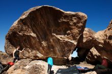 Bouldering in Hueco Tanks on 10/26/2019 with Blue Lizard Climbing and Yoga

Filename: SRM_20191026_1150280.jpg
Aperture: f/8.0
Shutter Speed: 1/250
Body: Canon EOS-1D Mark II
Lens: Canon EF 16-35mm f/2.8 L