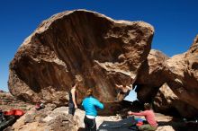 Bouldering in Hueco Tanks on 10/26/2019 with Blue Lizard Climbing and Yoga

Filename: SRM_20191026_1202160.jpg
Aperture: f/8.0
Shutter Speed: 1/250
Body: Canon EOS-1D Mark II
Lens: Canon EF 16-35mm f/2.8 L