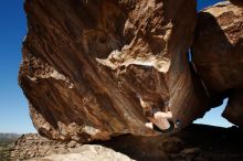 Bouldering in Hueco Tanks on 10/26/2019 with Blue Lizard Climbing and Yoga

Filename: SRM_20191026_1220150.jpg
Aperture: f/8.0
Shutter Speed: 1/250
Body: Canon EOS-1D Mark II
Lens: Canon EF 16-35mm f/2.8 L