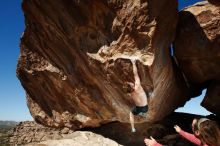 Bouldering in Hueco Tanks on 10/26/2019 with Blue Lizard Climbing and Yoga

Filename: SRM_20191026_1220240.jpg
Aperture: f/8.0
Shutter Speed: 1/250
Body: Canon EOS-1D Mark II
Lens: Canon EF 16-35mm f/2.8 L