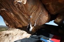 Bouldering in Hueco Tanks on 10/26/2019 with Blue Lizard Climbing and Yoga

Filename: SRM_20191026_1310330.jpg
Aperture: f/8.0
Shutter Speed: 1/250
Body: Canon EOS-1D Mark II
Lens: Canon EF 16-35mm f/2.8 L