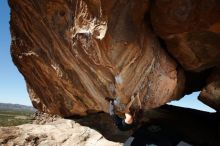 Bouldering in Hueco Tanks on 10/26/2019 with Blue Lizard Climbing and Yoga

Filename: SRM_20191026_1322190.jpg
Aperture: f/8.0
Shutter Speed: 1/250
Body: Canon EOS-1D Mark II
Lens: Canon EF 16-35mm f/2.8 L