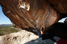 Bouldering in Hueco Tanks on 10/26/2019 with Blue Lizard Climbing and Yoga

Filename: SRM_20191026_1326040.jpg
Aperture: f/8.0
Shutter Speed: 1/250
Body: Canon EOS-1D Mark II
Lens: Canon EF 16-35mm f/2.8 L