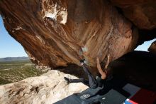 Bouldering in Hueco Tanks on 10/26/2019 with Blue Lizard Climbing and Yoga

Filename: SRM_20191026_1326070.jpg
Aperture: f/8.0
Shutter Speed: 1/250
Body: Canon EOS-1D Mark II
Lens: Canon EF 16-35mm f/2.8 L