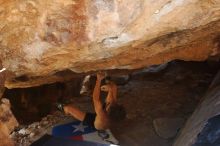 Bouldering in Hueco Tanks on 10/26/2019 with Blue Lizard Climbing and Yoga

Filename: SRM_20191026_1504280.jpg
Aperture: f/5.0
Shutter Speed: 1/200
Body: Canon EOS-1D Mark II
Lens: Canon EF 16-35mm f/2.8 L