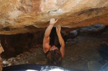 Bouldering in Hueco Tanks on 10/26/2019 with Blue Lizard Climbing and Yoga

Filename: SRM_20191026_1523390.jpg
Aperture: f/4.0
Shutter Speed: 1/250
Body: Canon EOS-1D Mark II
Lens: Canon EF 50mm f/1.8 II