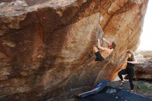 Bouldering in Hueco Tanks on 10/26/2019 with Blue Lizard Climbing and Yoga

Filename: SRM_20191026_1729210.jpg
Aperture: f/5.6
Shutter Speed: 1/200
Body: Canon EOS-1D Mark II
Lens: Canon EF 16-35mm f/2.8 L