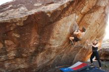 Bouldering in Hueco Tanks on 10/26/2019 with Blue Lizard Climbing and Yoga

Filename: SRM_20191026_1731270.jpg
Aperture: f/5.6
Shutter Speed: 1/160
Body: Canon EOS-1D Mark II
Lens: Canon EF 16-35mm f/2.8 L