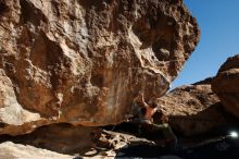 Bouldering in Hueco Tanks on 10/29/2019 with Blue Lizard Climbing and Yoga

Filename: SRM_20191029_1021420.jpg
Aperture: f/8.0
Shutter Speed: 1/250
Body: Canon EOS-1D Mark II
Lens: Canon EF 16-35mm f/2.8 L