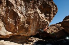 Bouldering in Hueco Tanks on 10/29/2019 with Blue Lizard Climbing and Yoga

Filename: SRM_20191029_1021470.jpg
Aperture: f/8.0
Shutter Speed: 1/250
Body: Canon EOS-1D Mark II
Lens: Canon EF 16-35mm f/2.8 L