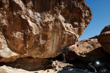 Bouldering in Hueco Tanks on 10/29/2019 with Blue Lizard Climbing and Yoga

Filename: SRM_20191029_1053070.jpg
Aperture: f/8.0
Shutter Speed: 1/250
Body: Canon EOS-1D Mark II
Lens: Canon EF 16-35mm f/2.8 L