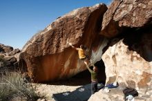 Bouldering in Hueco Tanks on 10/29/2019 with Blue Lizard Climbing and Yoga

Filename: SRM_20191029_1237090.jpg
Aperture: f/8.0
Shutter Speed: 1/250
Body: Canon EOS-1D Mark II
Lens: Canon EF 16-35mm f/2.8 L