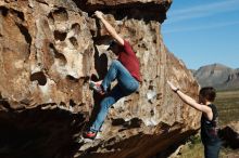 Bouldering in Hueco Tanks on 11/09/2019 with Blue Lizard Climbing and Yoga

Filename: SRM_20191109_1102300.jpg
Aperture: f/4.0
Shutter Speed: 1/2000
Body: Canon EOS-1D Mark II
Lens: Canon EF 50mm f/1.8 II