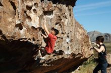 Bouldering in Hueco Tanks on 11/09/2019 with Blue Lizard Climbing and Yoga

Filename: SRM_20191109_1103030.jpg
Aperture: f/4.0
Shutter Speed: 1/2000
Body: Canon EOS-1D Mark II
Lens: Canon EF 50mm f/1.8 II