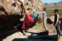 Bouldering in Hueco Tanks on 11/09/2019 with Blue Lizard Climbing and Yoga

Filename: SRM_20191109_1119220.jpg
Aperture: f/4.0
Shutter Speed: 1/1250
Body: Canon EOS-1D Mark II
Lens: Canon EF 50mm f/1.8 II