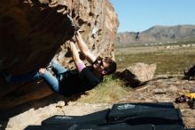 Bouldering in Hueco Tanks on 11/09/2019 with Blue Lizard Climbing and Yoga

Filename: SRM_20191109_1124340.jpg
Aperture: f/4.0
Shutter Speed: 1/1600
Body: Canon EOS-1D Mark II
Lens: Canon EF 50mm f/1.8 II