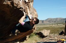 Bouldering in Hueco Tanks on 11/09/2019 with Blue Lizard Climbing and Yoga

Filename: SRM_20191109_1124410.jpg
Aperture: f/4.0
Shutter Speed: 1/1250
Body: Canon EOS-1D Mark II
Lens: Canon EF 50mm f/1.8 II
