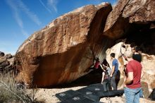 Bouldering in Hueco Tanks on 11/09/2019 with Blue Lizard Climbing and Yoga

Filename: SRM_20191109_1148230.jpg
Aperture: f/8.0
Shutter Speed: 1/250
Body: Canon EOS-1D Mark II
Lens: Canon EF 16-35mm f/2.8 L