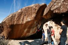 Bouldering in Hueco Tanks on 11/09/2019 with Blue Lizard Climbing and Yoga

Filename: SRM_20191109_1205090.jpg
Aperture: f/9.0
Shutter Speed: 1/250
Body: Canon EOS-1D Mark II
Lens: Canon EF 16-35mm f/2.8 L