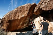 Bouldering in Hueco Tanks on 11/09/2019 with Blue Lizard Climbing and Yoga

Filename: SRM_20191109_1205570.jpg
Aperture: f/9.0
Shutter Speed: 1/250
Body: Canon EOS-1D Mark II
Lens: Canon EF 16-35mm f/2.8 L